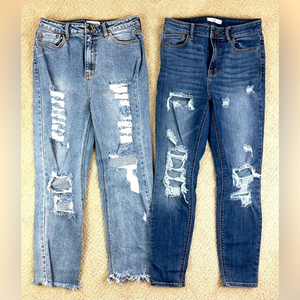 Cello skinny jeans bundle like new!